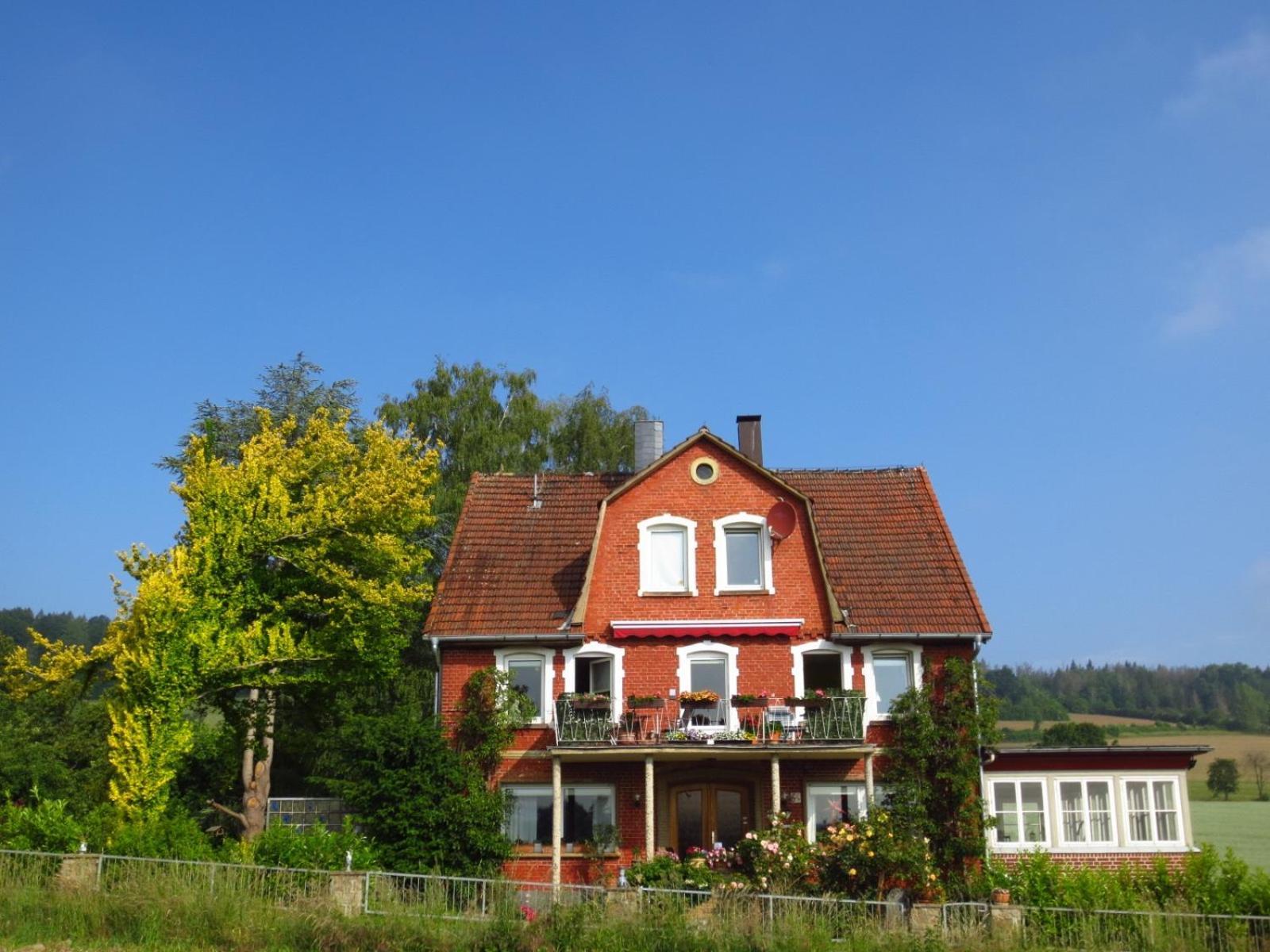 Gaestezimmer Im Freudenthal Extertal Exterior photo